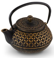 Ceainic pentru infuzie Konighoffer Hanako 0.8L Gold/Black