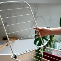 Сушилка для белья Tadar Basic 182x40x86cm White фото №6 — интернет-магазин Desire.md