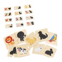 Пазл Viga Shadow Matching Puzzle Set (44747) фото №4 — интернет-магазин Desire.md