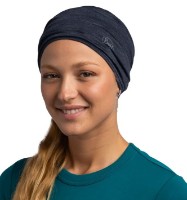 Headwear multifuncțional Buff Merino Lightweight Neckwear Night Blue imaginea #2 — magazin online Desire.md