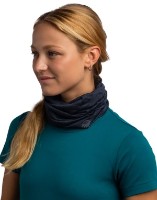 Headwear multifuncțional Buff Merino Lightweight Neckwear Night Blue imaginea #3 — magazin online Desire.md