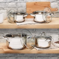 Set vase de gatit Konighoffer Zefir 8pcs imaginea #9 — magazin online Desire.md