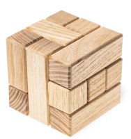 Brain Puzzle IQ Puzzle Wooden Cube
