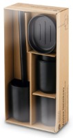 Set WC Tadar 4pcs Black Matte imaginea #6 — magazin online Desire.md
