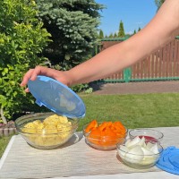 Набор пищевых контейнеров Tadar Glass 5pcs фото №5 — интернет-магазин Desire.md