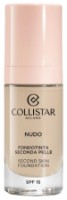 Fond de ten pentru față Collistar Nudo Second Skin Foundation 1N