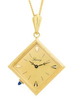 Подвеска с часами Berney 2464