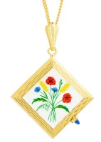 Подвеска с часами Berney 2464 фото №2 — интернет-магазин Desire.md