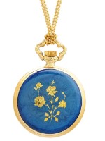 Подвеска с часами Berney 3016 Blue фото №2 — интернет-магазин Desire.md