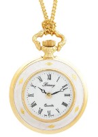 Подвеска с часами Berney 3016 White