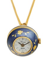 Подвеска с часами Berney 3904 Blue