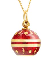 Подвеска с часами Berney 3904 Red фото №2 — интернет-магазин Desire.md