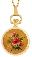 Подвеска с часами Berney 3949 Red Flowers фото №2 — интернет-магазин Desire.md