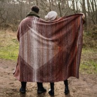 Плед IBENA Jacquard Baumwolldecke Gizeh 140x200cm Brown/Beige фото №3 — интернет-магазин Desire.md