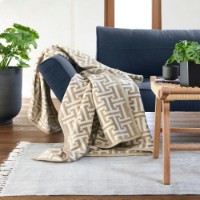 Pătura IBENA Jacquard Decke Cambridge 150х200cm Beige imaginea #4 — magazin online Desire.md