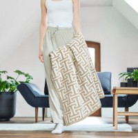 Pătura IBENA Jacquard Decke Cambridge 150х200cm Beige imaginea #8 — magazin online Desire.md