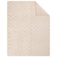 Pătura IBENA Jacquard Decke Cambridge 150х200cm Beige imaginea #2 — magazin online Desire.md