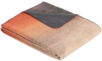 Pătura IBENA Jacquard Decke Luena 150x200cm Dark Grey/Orange