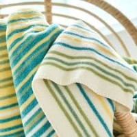 Плед IBENA Jacquard Decke Makawao 150х200cm Green/Yellow фото №3 — интернет-магазин Desire.md