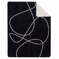 Плед IBENA Jacquard Decke Nanaimo 150х200cm Black/White фото №8 — интернет-магазин Desire.md