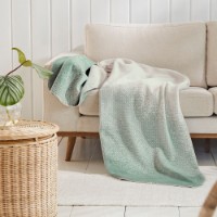 Плед IBENA Jacquard Decke Paia 150х200cm Turquoise/Ivory фото №2 — интернет-магазин Desire.md