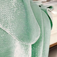 Плед IBENA Jacquard Decke Paia 150х200cm Turquoise/Ivory фото №4 — интернет-магазин Desire.md