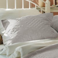 Fața de pernă IBENA Nancy Dounle Pack 50x50cm Silver imaginea #3 — magazin online Desire.md