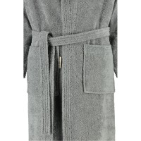 Halat de baie Rhomtuft Sir & Lady Bademantel Kiesel XL imaginea #3 — magazin online Desire.md