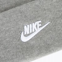 Căciulă Nike U Nk Peak Beanie Tc Fut F24 L Dark Grey Heather/White imaginea #2 — magazin online Desire.md