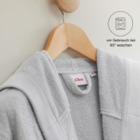 Halat de baie s. Oliver XL/XXL Light Grey imaginea #3 — magazin online Desire.md