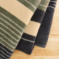 Pătura s.Oliver Jacquard Decke (2599) 150х200cm Dark Grey/Dark Olive imaginea #4 — magazin online Desire.md