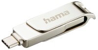 USB Flash Drive Hama C-Rotate Pro Silver 64Gb (182490) imaginea #2 — magazin online Desire.md