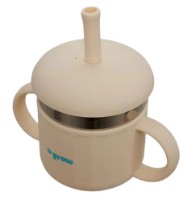 Cana cu pai U-Grow 220ml (UG-SCT01WH) imaginea #3 — magazin online Desire.md