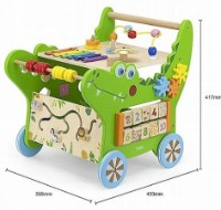 Игрушка каталка Viga Crocodile (44681) фото №2 — интернет-магазин Desire.md