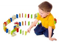 Настольная игра Viga Domino Run Set (51620) фото №4 — интернет-магазин Desire.md