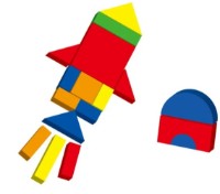 Joc educativ Viga Magnetic Blocks (59687) imaginea #4 — magazin online Desire.md