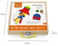 Joc educativ Viga Magnetic Blocks (59687) imaginea #5 — magazin online Desire.md