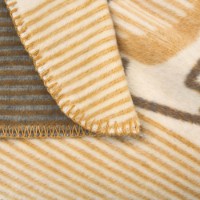 Одеяло для малышей s.Oliver Children's Junior (2099) 75х100cm Grey/Ochre фото №2 — интернет-магазин Desire.md