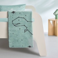 Одеяло для малышей s.Oliver Children's Junior (3531) 75х100cm Grey/Green фото №2 — интернет-магазин Desire.md