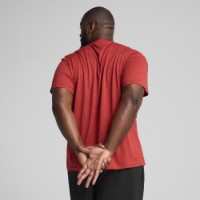 Мужская футболка Puma M Tad Essentials Heather Left Chest Logo Tee Red Fire Heather, s.M фото №2 — интернет-магазин Desire.md