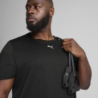 Мужская футболка Puma M Tad Essentials Heather Left Chest Logo Tee Puma Black Heather, s.L фото №3 — интернет-магазин Desire.md