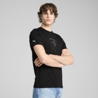 Tricou bărbătesc Puma Ferrari Race Tonal Big Shield Tee Puma Black, s.S (63018901) imaginea #2 — magazin online Desire.md