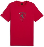 Tricou bărbătesc Puma Ferrari Race Tonal Big Shield Tee Rosso Corsa, s.M (63018902) imaginea #1 — magazin online Desire.md