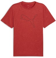 Мужская футболка Puma M Tad Essential Heather Logo Tee Red Fire Heather, s.M фото №1 — интернет-магазин Desire.md