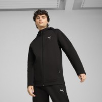 Hanorac pentru bărbați Puma Evostripe Full-Zip Hoodie Dk Puma Black, s.XL (68461301) imaginea #2 — magazin online Desire.md