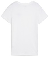 Женская футболка Puma Ess Logo Tee Puma White, s.S (68237402) фото №2 — интернет-магазин Desire.md