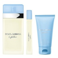 Set de parfumuri pentru ea Dolce & Gabbana Light Blue EDT 100ml + EDT 10ml + Body Cream 50ml imaginea #1 — magazin online Desire.md