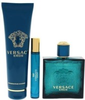 Парфюмерный набор для него Versace Eros EDP 100ml + EDP 10ml + Shower Gel 150ml фото №1 — интернет-магазин Desire.md