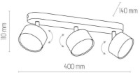 Люстра Tk-Lighting Clark 3396 White фото №3 — интернет-магазин Desire.md
