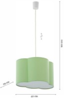 Люстра Tk-Lighting Cloud 6076 Mint Pastel фото №2 — интернет-магазин Desire.md